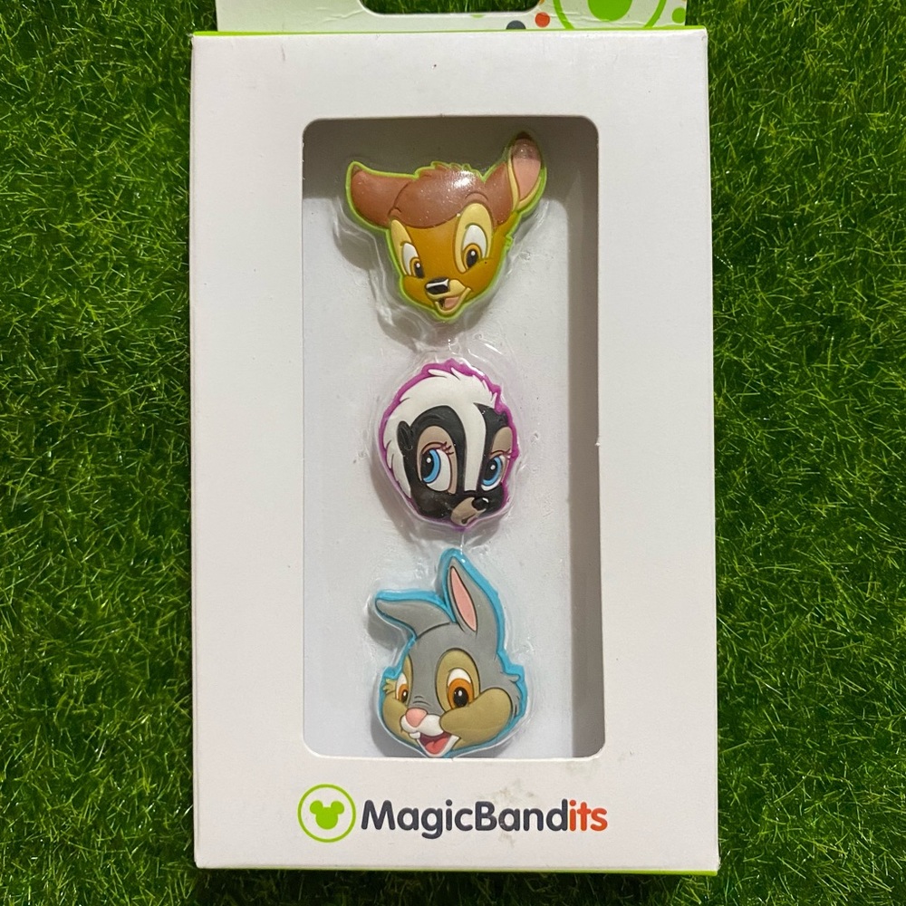NIB Bambi Disney Magic Band Bandits Flower, Bambi & Thumper